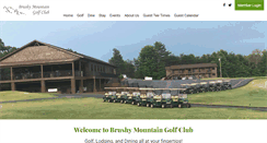 Desktop Screenshot of brushymountaingolf.com